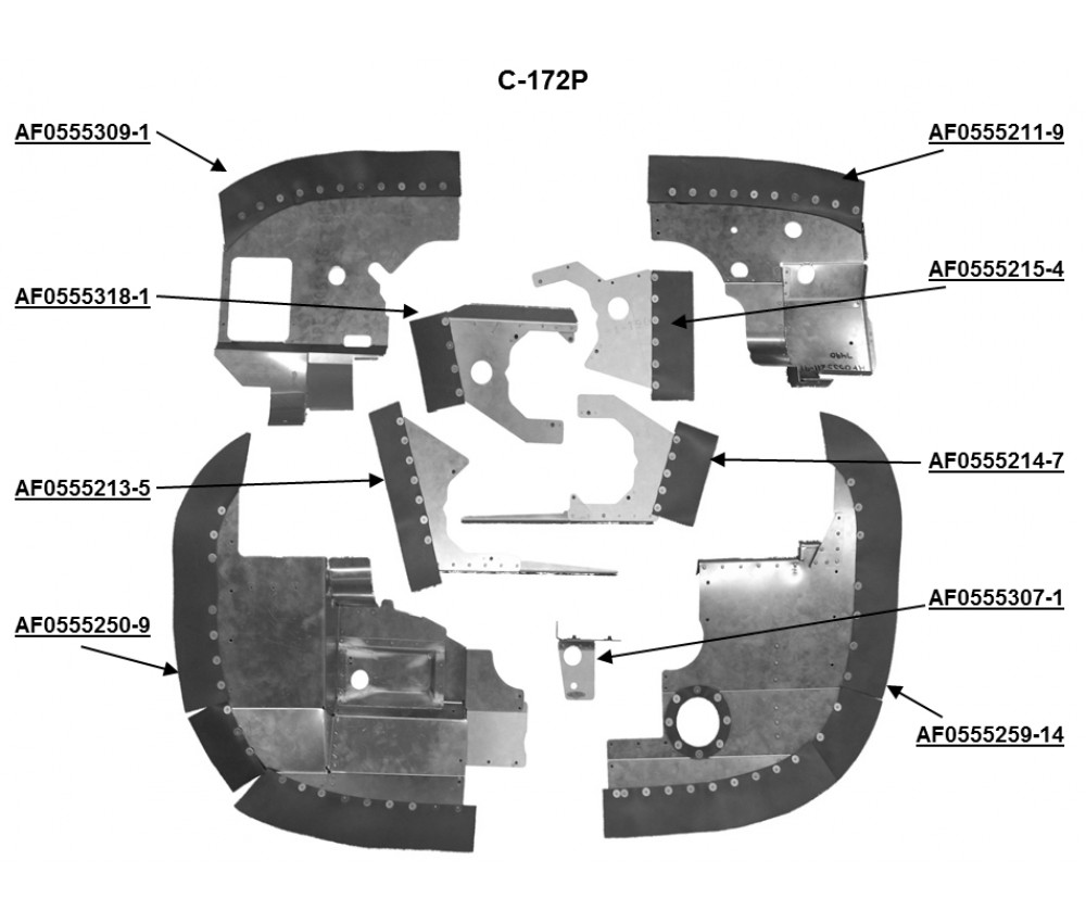 Cessna Engine Baffles