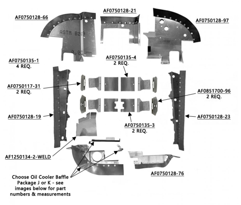 Cessna Engine Baffles